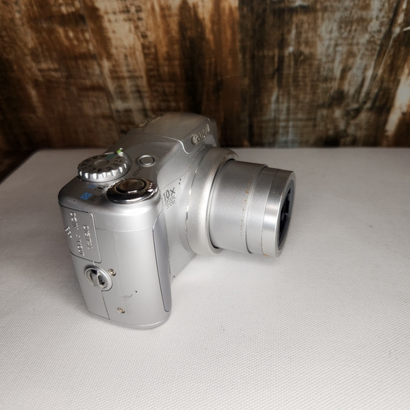 Canon PowerShot SX100 IS 8.0MP Digital Camera - SILVER TESTED Works Great! - Picture 5 of 10